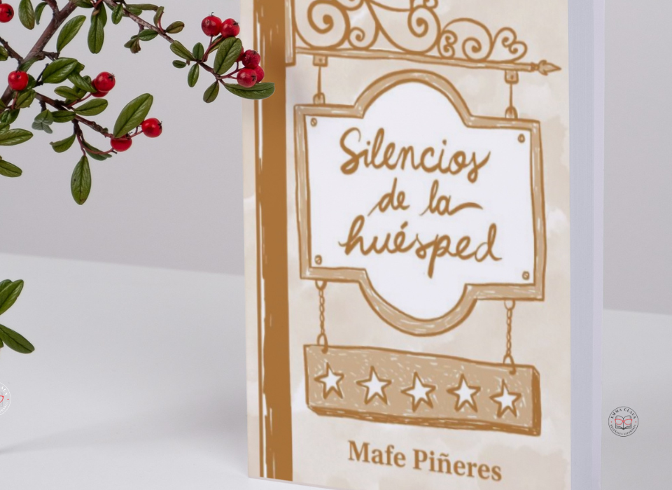 Portada del poemario Silencios de la huésped de Mafe Piñeres